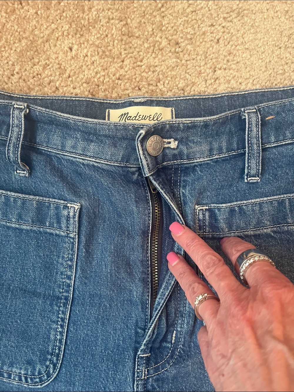 Madewell The High Rise Sailor Shorts - Picture 3 of 11